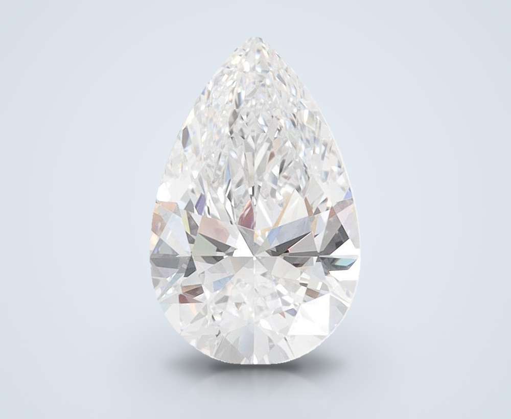 1.37 Carat Pear Lab Diamond