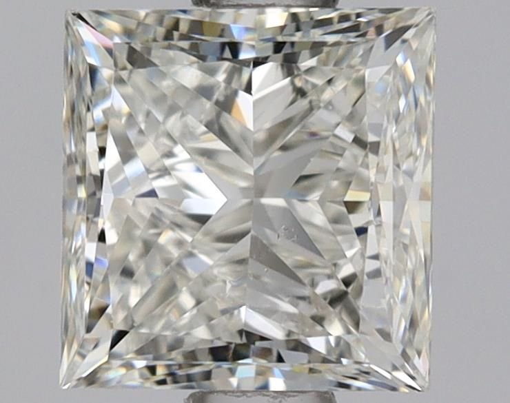 0.90ct J SI1 Rare Carat Ideal Cut Princess Diamond