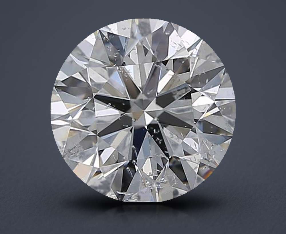 2.00 Carat Round Natural Diamond