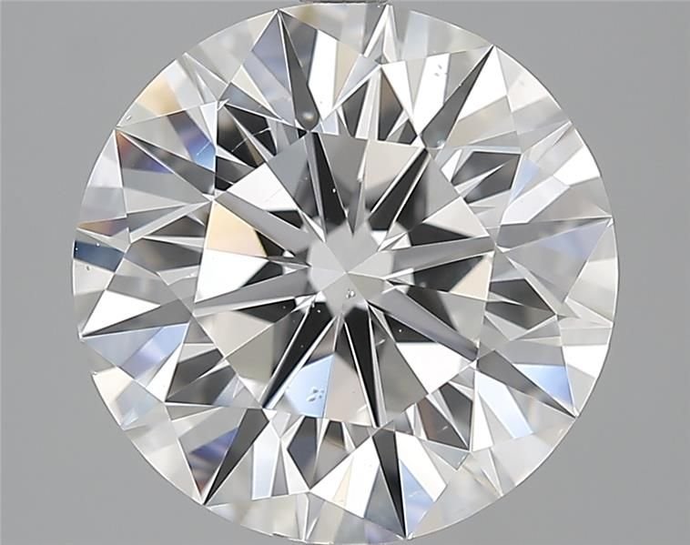 4.27ct G VS2 Rare Carat Ideal Cut Round Diamond