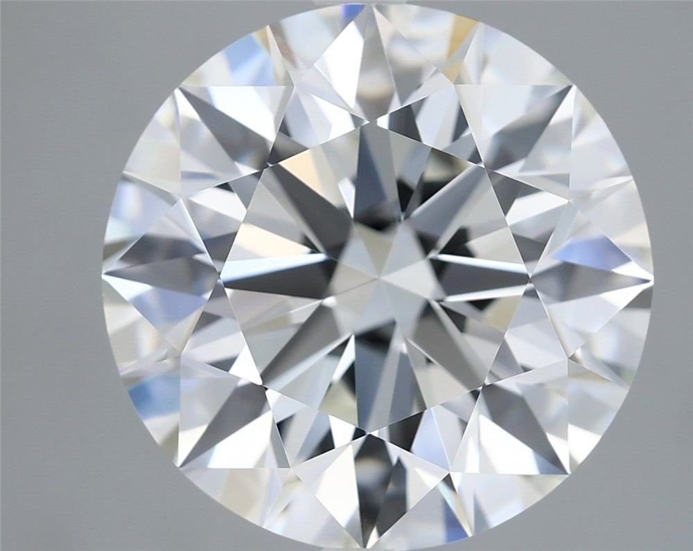 5.03ct H VS1 Rare Carat Ideal Cut Round Diamond