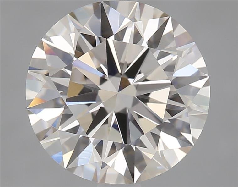 2.58ct K IF Rare Carat Ideal Cut Round Diamond