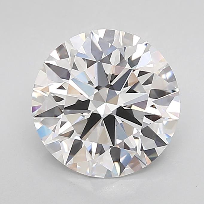 3.24ct D VVS2 Rare Carat Ideal Cut Round Lab Grown Diamond