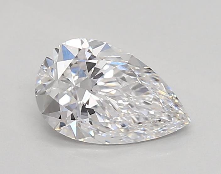 0.78ct D VVS1 Rare Carat Ideal Cut Pear Lab Grown Diamond
