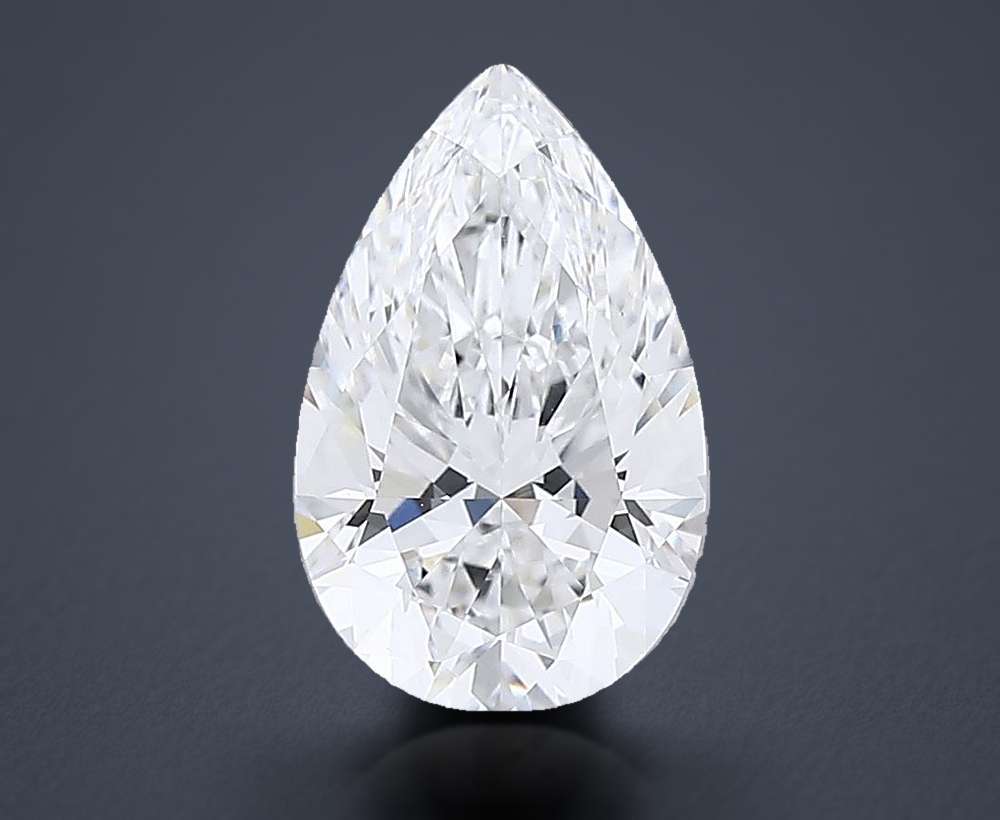 4.01 Carat Pear Lab Diamond