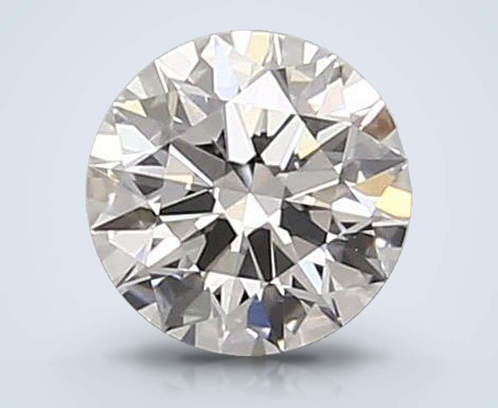 0.77 Carat Round Lab Diamond