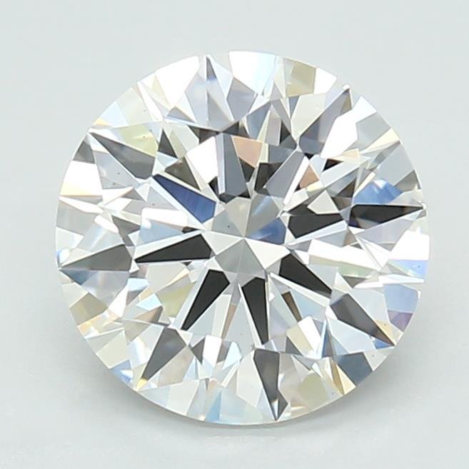 1.90ct F VS1 Rare Carat Ideal Cut Round Lab Grown Diamond