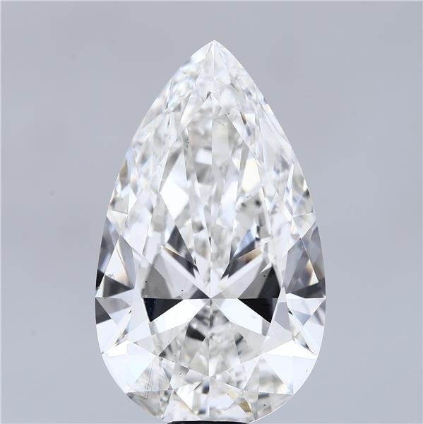 20.08ct G VS2 Very Good Cut Pear Lab Grown Diamond