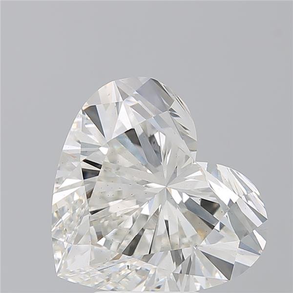 6.38ct G VS2 Rare Carat Ideal Cut Heart Lab Grown Diamond