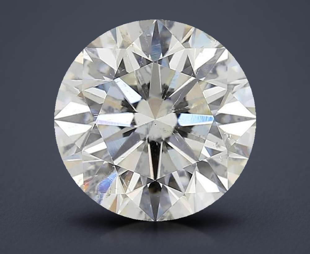 3.34 Carat Round Natural Diamond