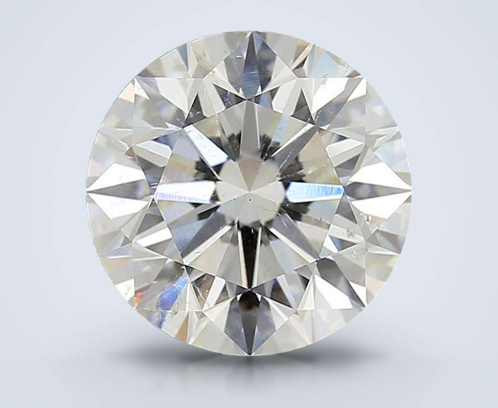 3.34 Carat Round Natural Diamond