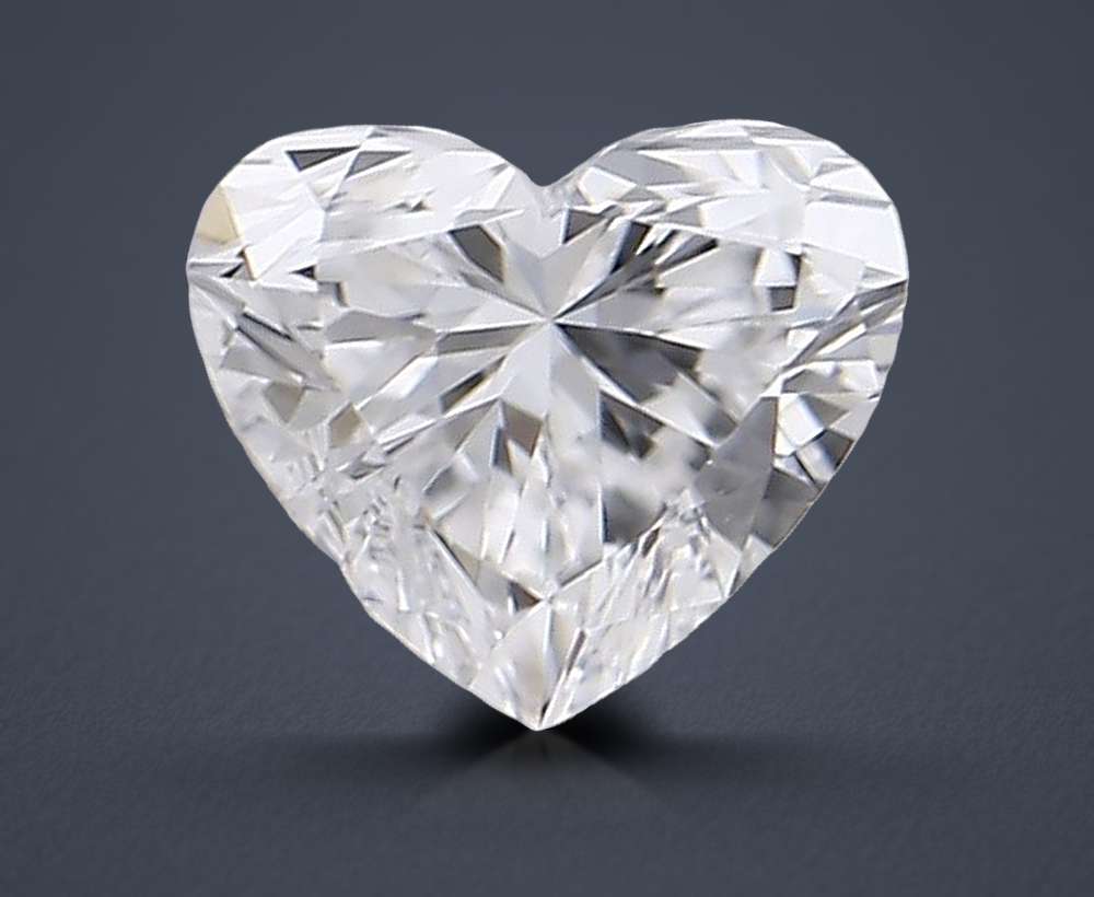 0.24 Carat Heart Natural Diamond
