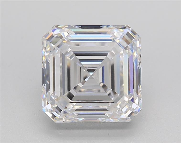 4.09ct E VVS2 Rare Carat Ideal Cut Asscher Lab Grown Diamond