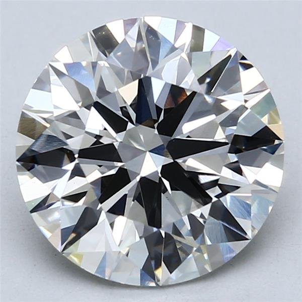 4.05ct G VS1 Rare Carat Ideal Cut Round Lab Grown Diamond