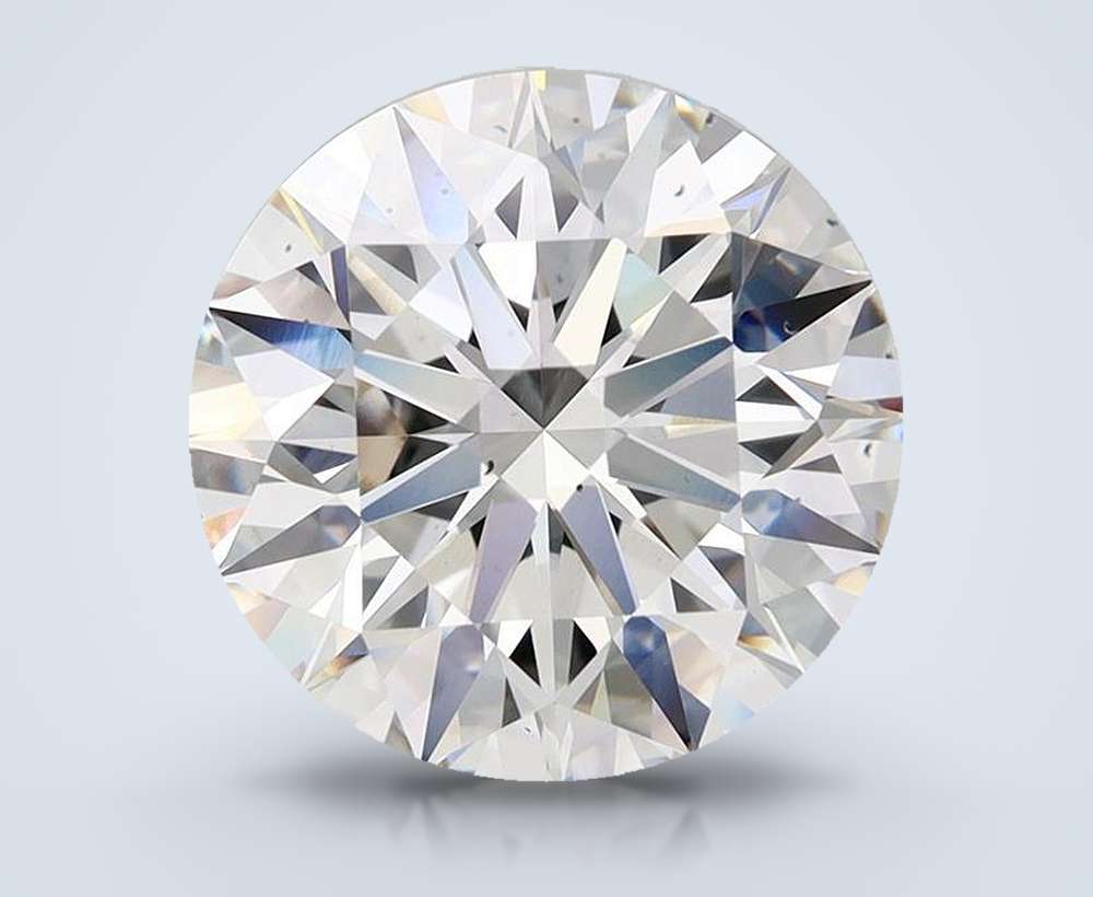 5.73 Carat Round Lab Diamond