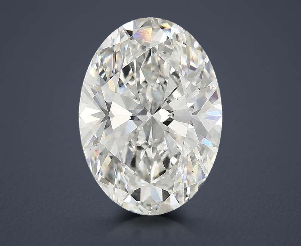 3.00 Carat Oval Lab Diamond