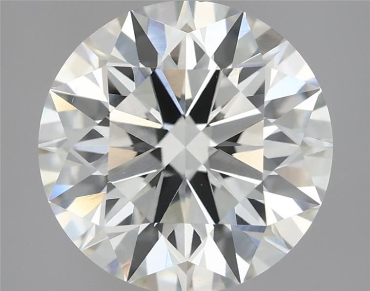 3.27ct I VS1 Rare Carat Ideal Cut Round Lab Grown Diamond