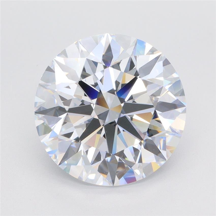 5.39ct F VVS1 Rare Carat Ideal Cut Round Lab Grown Diamond