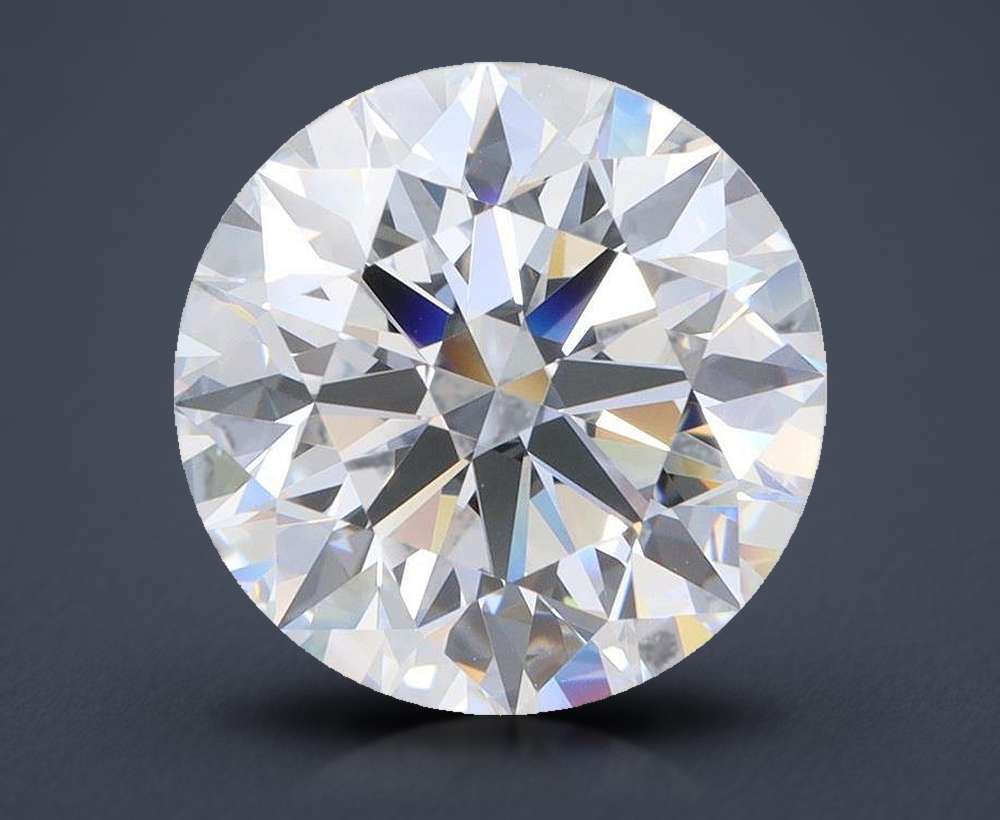 5.39 Carat Round Lab Diamond