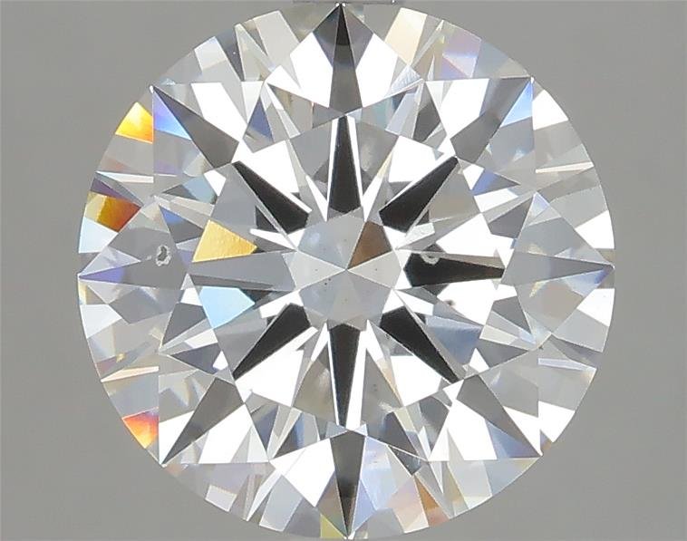 3.50ct E SI1 Rare Carat Ideal Cut Round Lab Grown Diamond