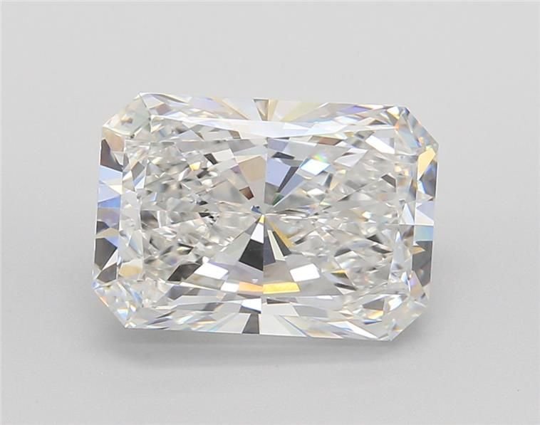 4.05ct E VVS2 Rare Carat Ideal Cut Radiant Lab Grown Diamond