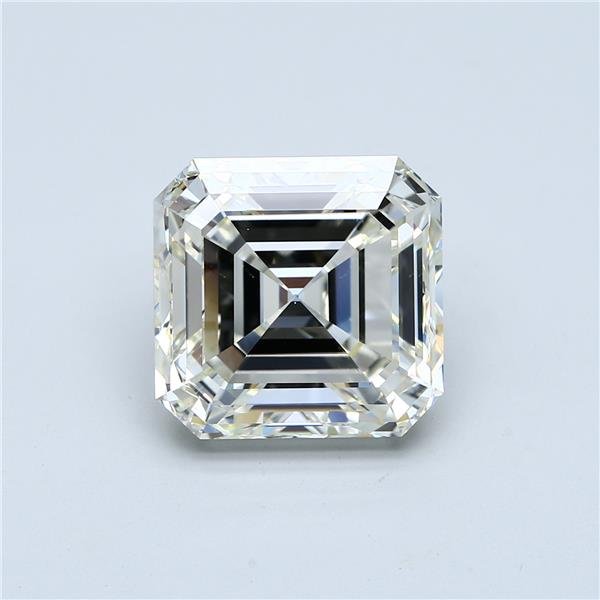 10.22ct K VS2 Rare Carat Ideal Cut Asscher Diamond