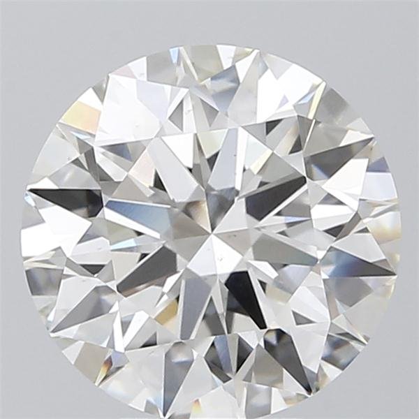 4.49 Carat Round Lab Diamond