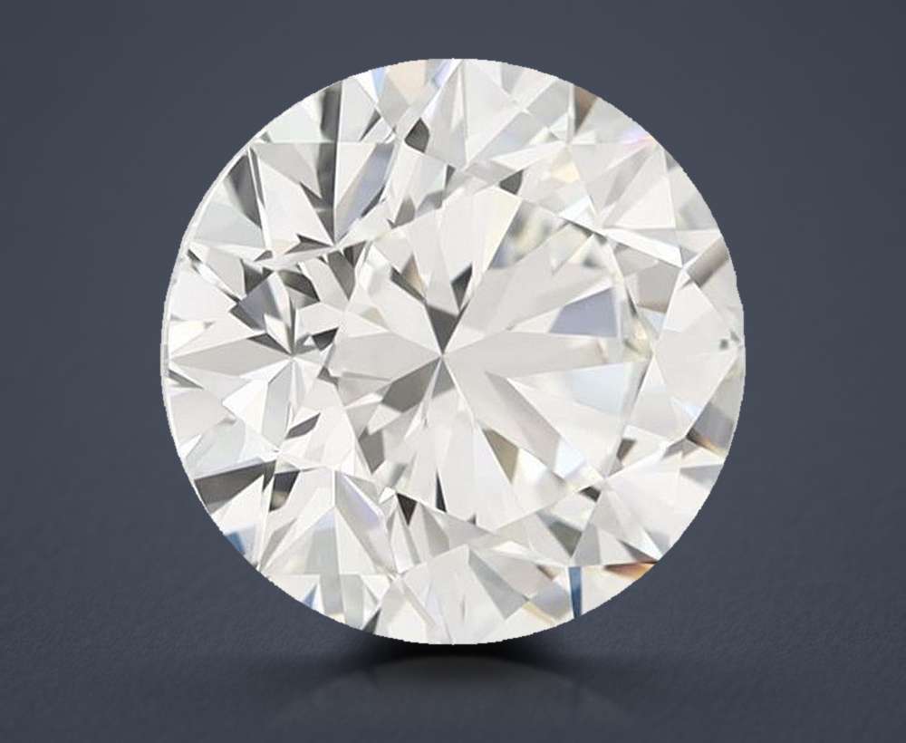 3.26 Carat Round Natural Diamond