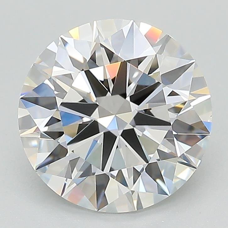 2.45ct D VS1 Rare Carat Ideal Cut Round Lab Grown Diamond