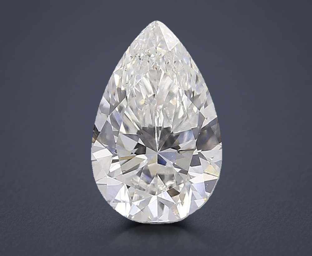 0.80 Carat Pear Lab Diamond