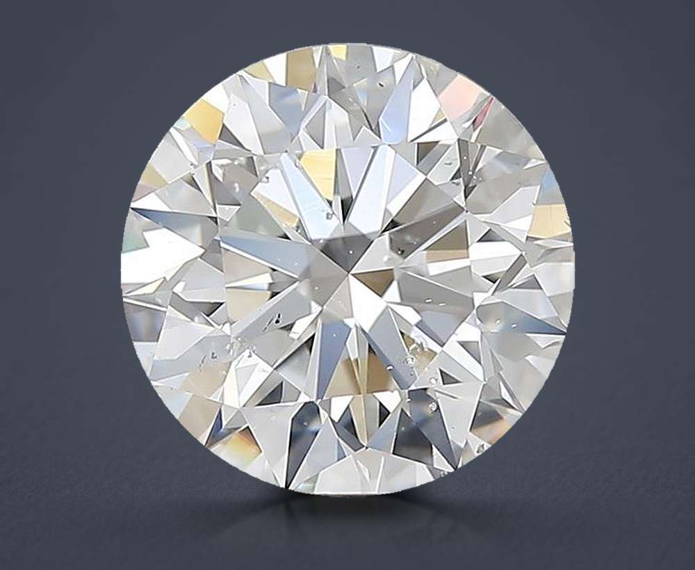 3.02 Carat Round Natural Diamond