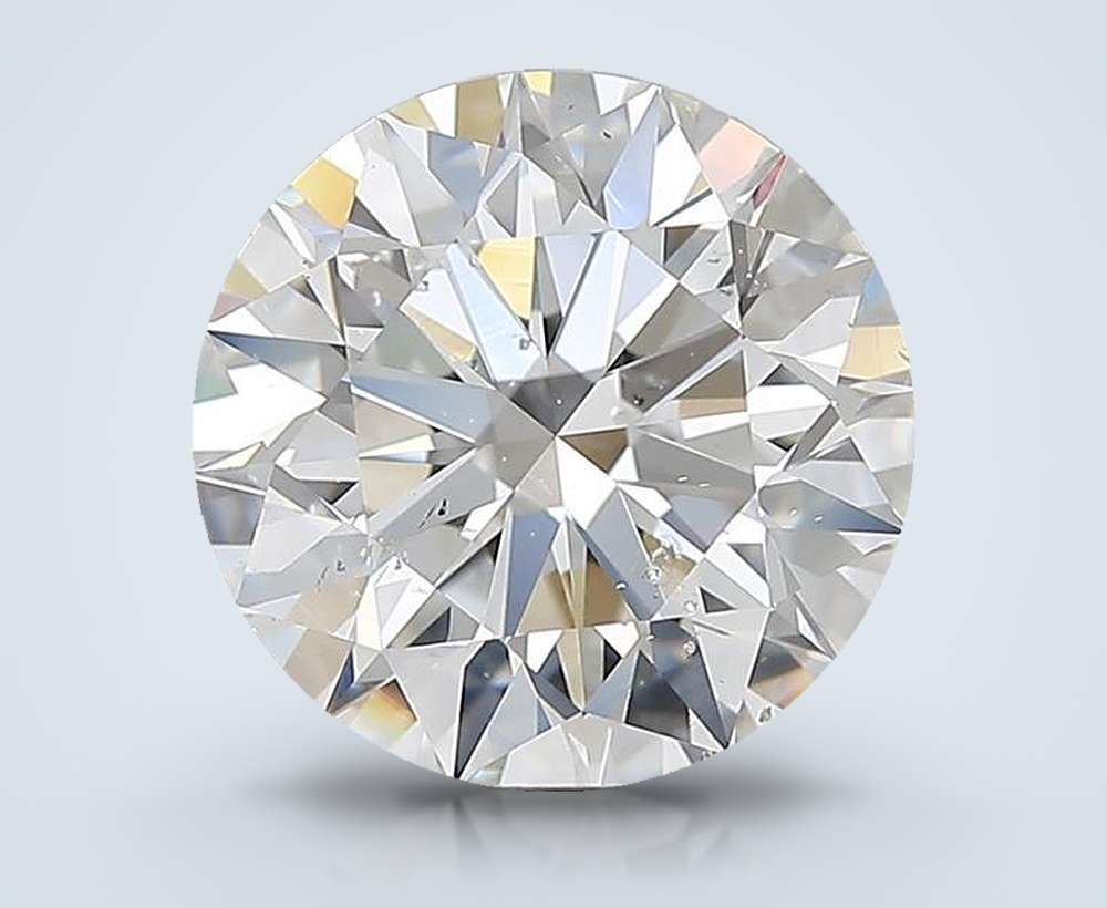 3.02 Carat Round Natural Diamond