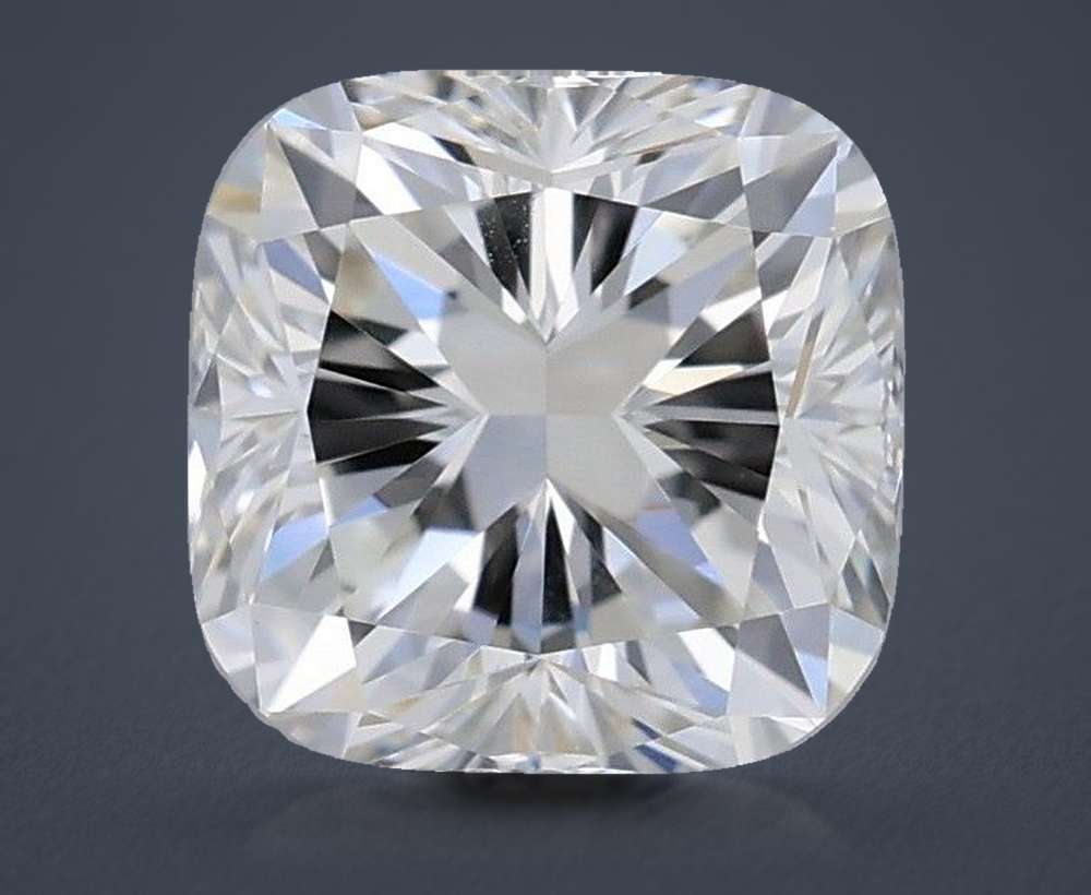 0.66 Carat Cushion Lab Diamond