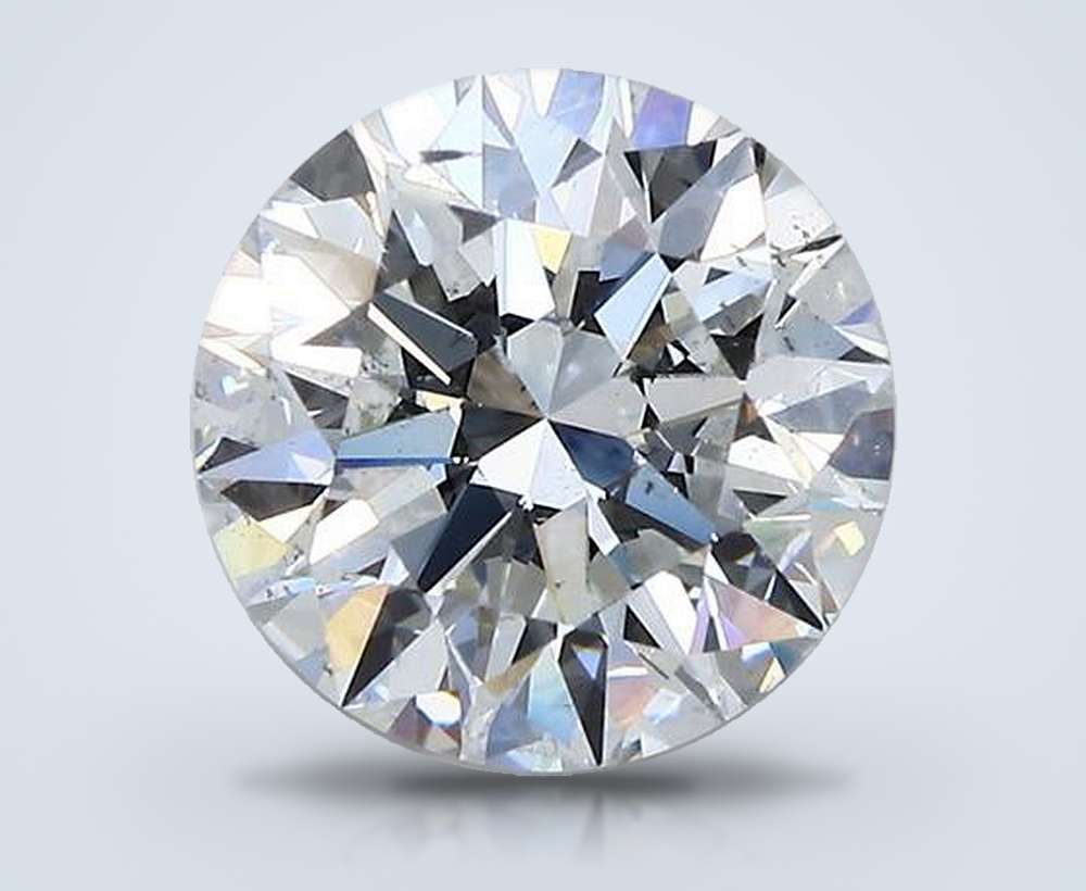 2.60 Carat Round Natural Diamond