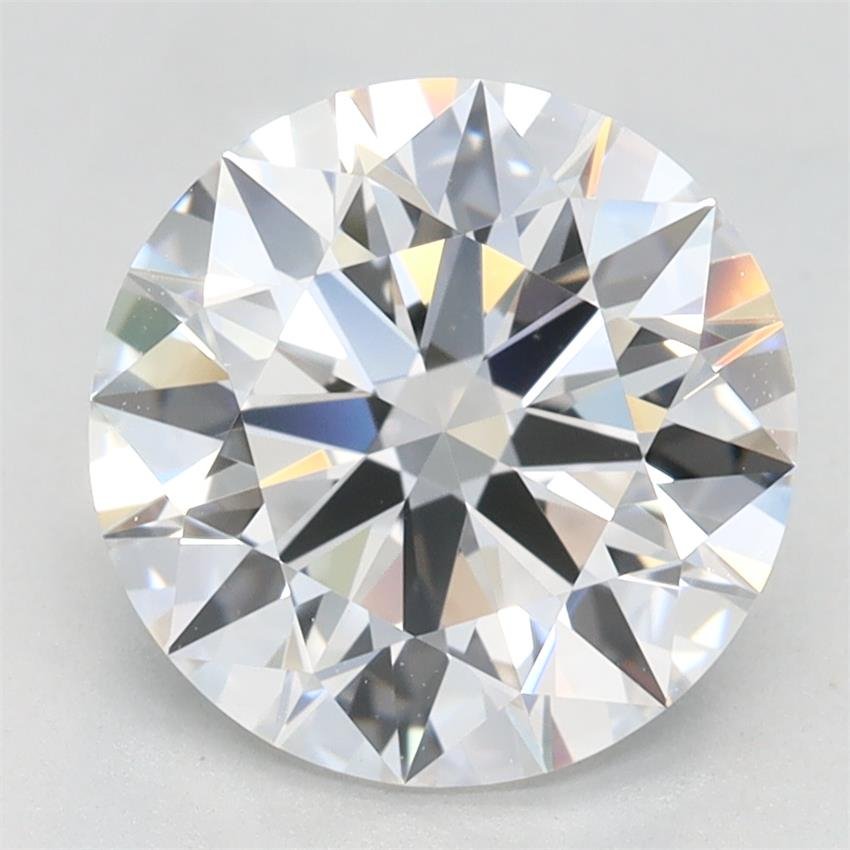 2.57ct D VVS1 Rare Carat Ideal Cut Round Lab Grown Diamond