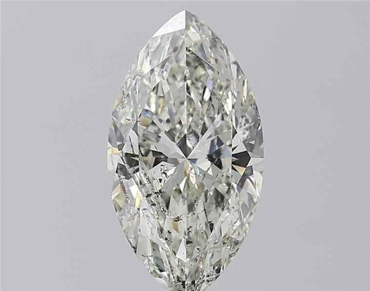 3.22ct I SI2 Rare Carat Ideal Cut Marquise Diamond