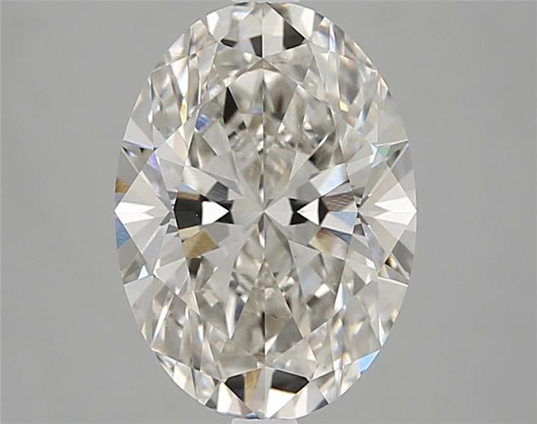 3.15ct I VS1 Rare Carat Ideal Cut Oval Lab Grown Diamond