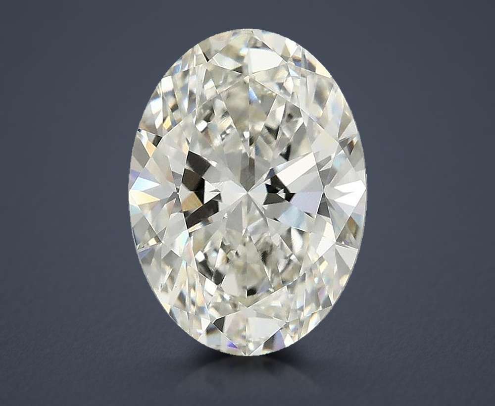 3.05 Carat Oval Lab Diamond
