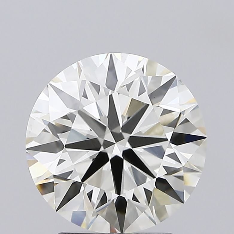 2.57ct J VS1 Excellent Cut Round Lab Grown Diamond