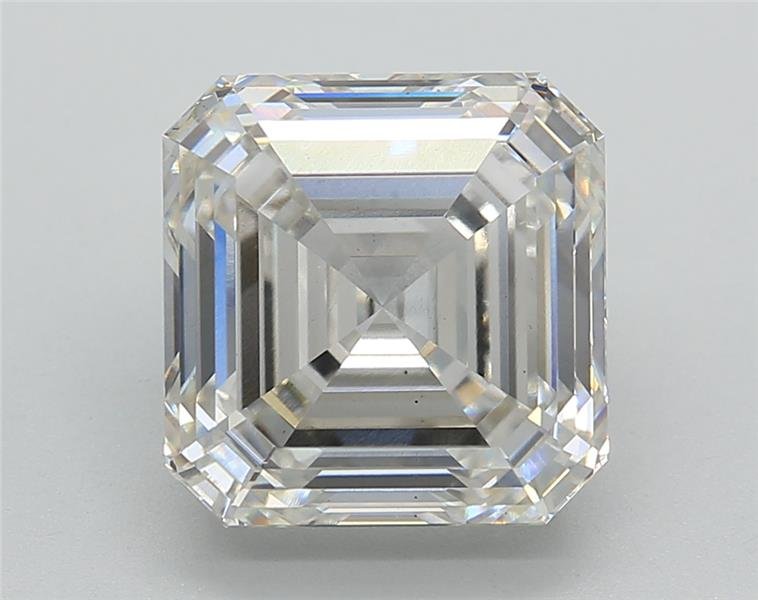 5.01ct H VS2 Excellent Cut Asscher Lab Grown Diamond