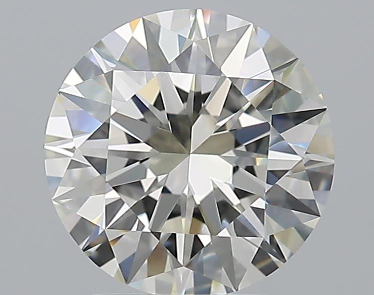 2.51ct K VVS1 Rare Carat Ideal Cut Round Diamond