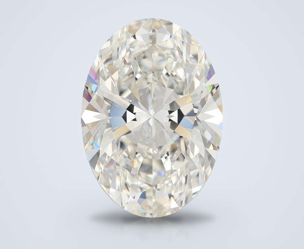 7.22 Carat Oval Lab Diamond