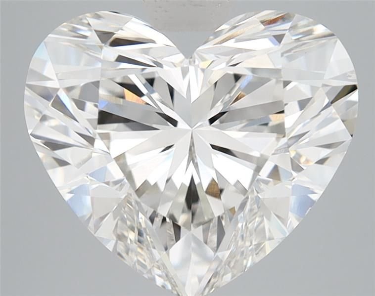 4.56ct G VS2 Rare Carat Ideal Cut Heart Lab Grown Diamond