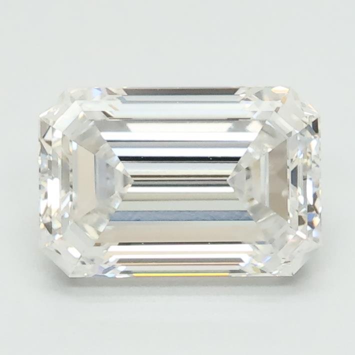 1.44ct E VVS2 Rare Carat Ideal Cut Emerald Lab Grown Diamond