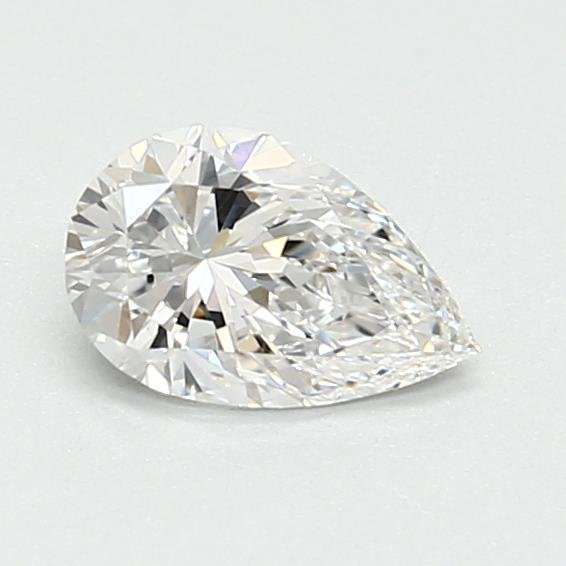 0.49ct E VVS2 Very Good Cut Pear Lab Grown Diamond