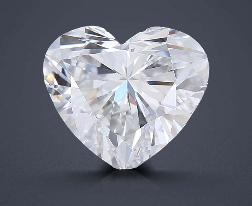 1.51 Carat Heart Lab Diamond