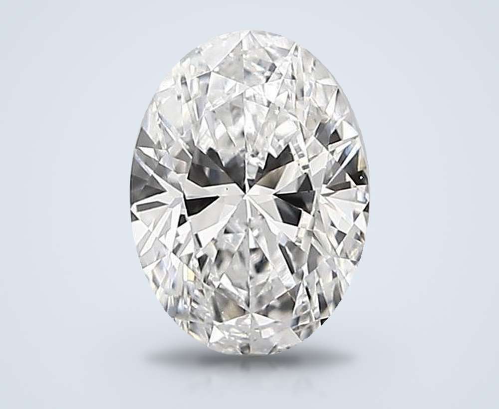 0.54 Carat Oval Lab Diamond