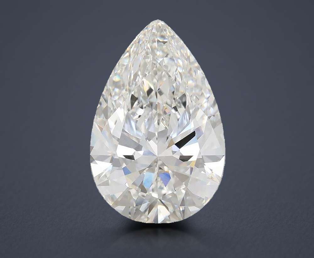 7.75 Carat Pear Lab Diamond