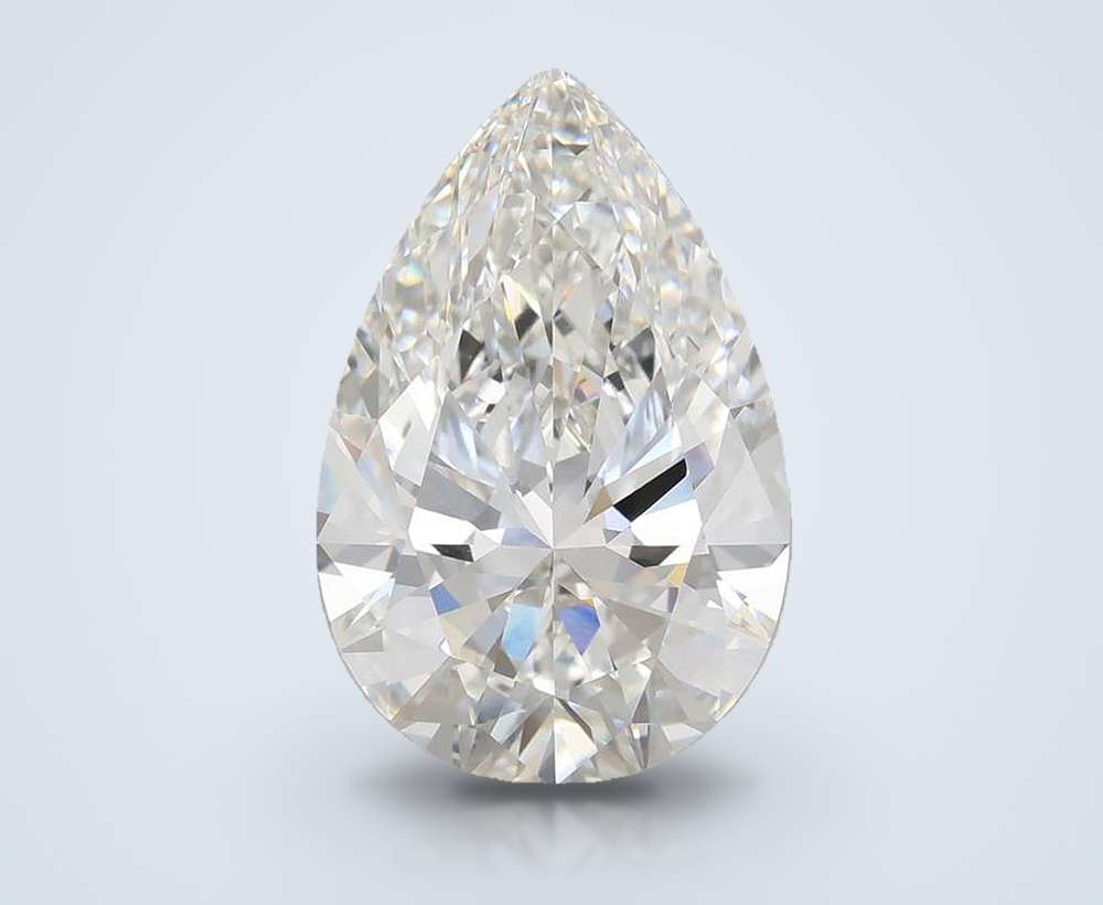 7.75 Carat Pear Lab Diamond