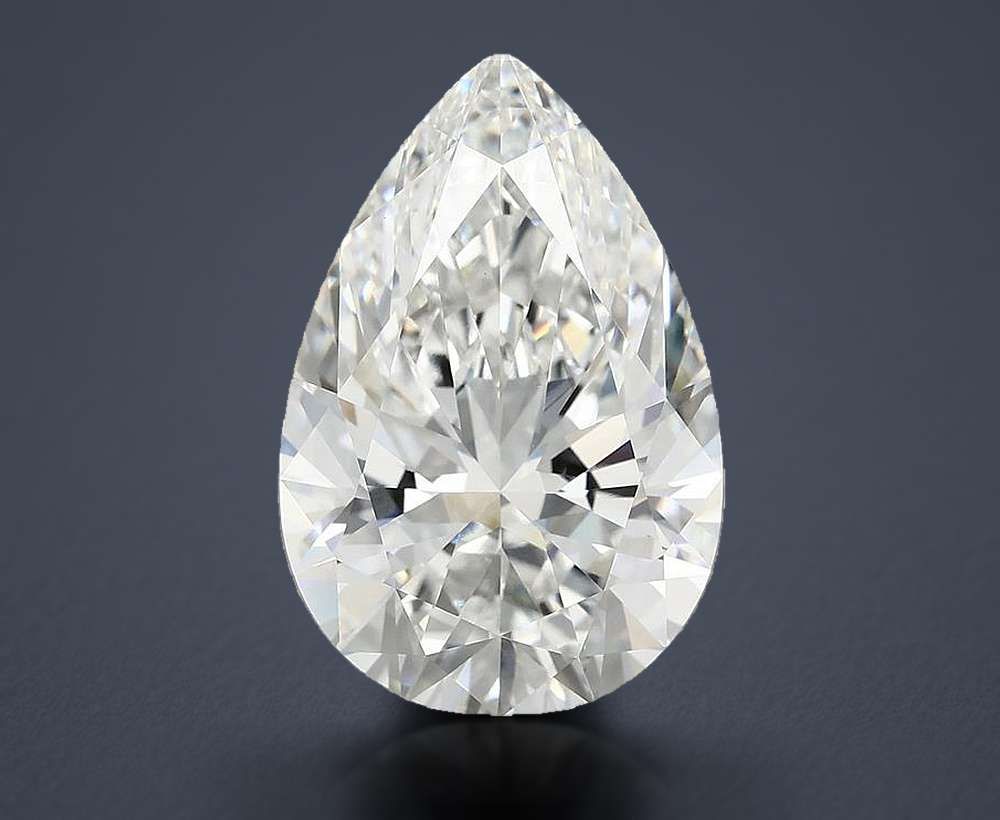 7.20 Carat Pear Lab Diamond